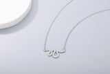 925s Silver Snake Pendant Necklace with Diamond Studded Collarbone