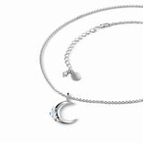 Moonstone Pendant Necklace in 925 Sterling Silver