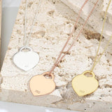 Women's S925 Sterling Silver Heart Necklace
