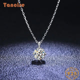 Tancise Moissanite Pendant Necklace for Women