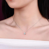 Tancise Moissanite Pendant Necklace for Women