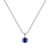 S925 Silver Joker Colorful Necklace for Women