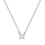925s Silver Diamond Necklace for Women