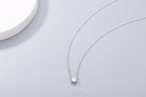 925s Silver Diamond Necklace for Women
