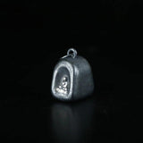 S925 Buddha Chinese Style Pendant Necklace Amulet Jewelry