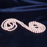 Pink Pearl Necklace for Women Evening Party Accessories