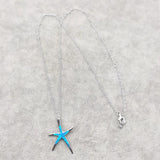 S925 Sterling Silver Aobao Star Pendant Necklace