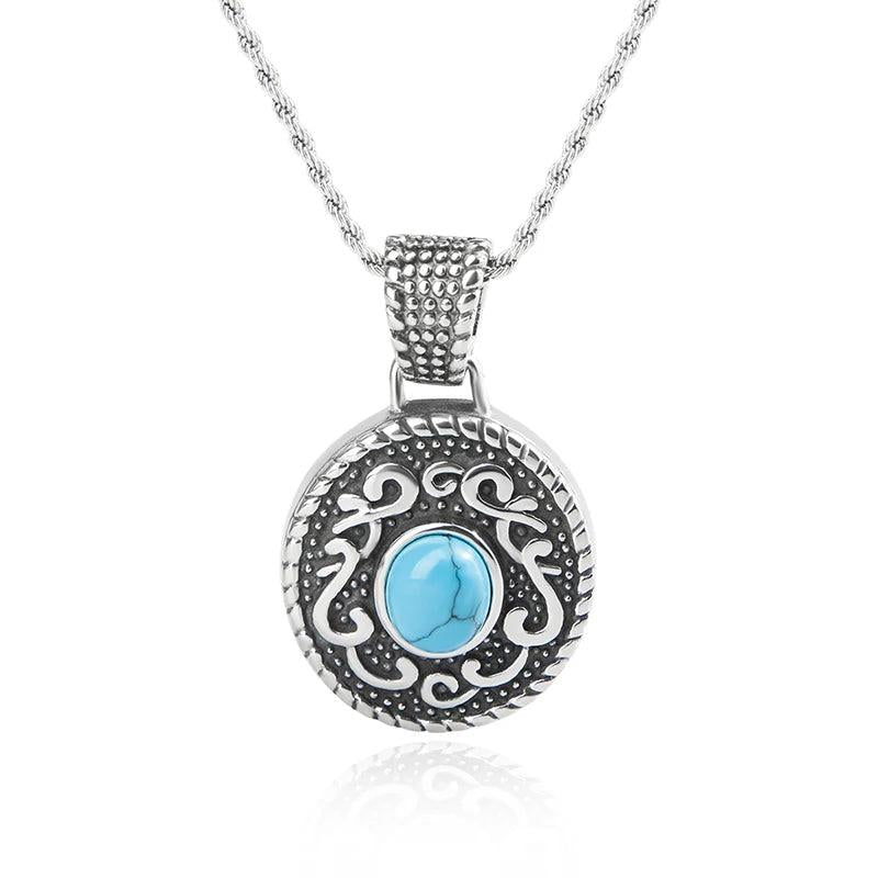 925 Silver Necklace with Zircon Pendant - Birthday Gift