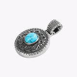 925 Silver Necklace with Zircon Pendant - Birthday Gift