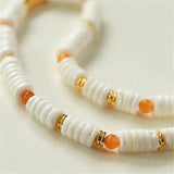 Bohemian Shell Beads Choker Necklace for Women