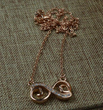 925 Sterling Silver CZ Flower Necklace, 47 cm