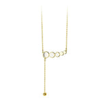 MloveAcc 925 Silver Shell Bead Choker Necklace for Women