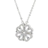 Sterling Silver 925 Four-Leaf Clover Necklace for Women