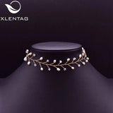 Natural Pearls Statement Choker Necklaces for Women