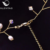 Natural Pearls Statement Choker Necklaces for Women