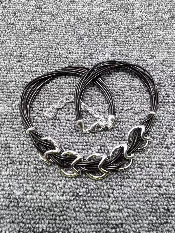 UNOde50 925 Silver Charm Necklace, Unique Rope Jewelry Gift