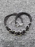 UNOde50 925 Silver Charm Necklace, Unique Rope Jewelry Gift