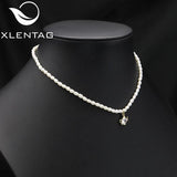 Xlentag Freshwater Pearl Necklace Romantic Birthday Gift