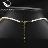 Xlentag Freshwater Pearl Necklace Romantic Birthday Gift