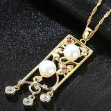 925 Silver Charm Pendant Necklace Women