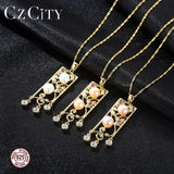 925 Silver Charm Pendant Necklace Women