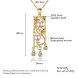 925 Silver Charm Pendant Necklace Women