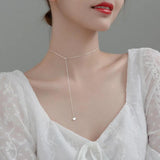 Sterling Silver Heart Pendant Choker Necklace