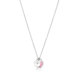 Spring Charming Heart Necklace Tri-Color Set