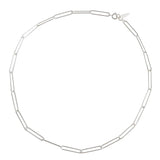 F.I.N.S S925 Silver Necklace Stackable Chain Choker Minimalist Jewelry