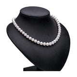 8-9mm Round Pearl Necklace Freshwater Pearl Jewelry Women Classic Gift