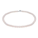 8-9mm Round Pearl Necklace Freshwater Pearl Jewelry Women Classic Gift