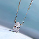 18K Plated 925 Silver Oval Sapphire Gemstone Pendant Necklace
