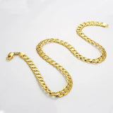 OMHXFC Vintage 24KT Chain Necklace