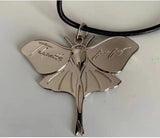 Conan Gray Dragonfly Necklace Leather Rope Butterfly Pendant