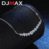 1.1ct All Moissanite Necklace 100% Sterling Silver