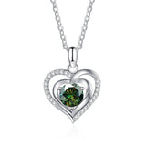 JoyceJelly Silver 925 Necklace Heart Pendant Romantic Gift