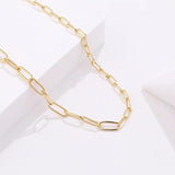 S925 Sterling Silver Shell Necklace Light Stacked Clavicle Chain Jewelry