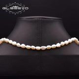 Freshwater Pearl Amethyst Necklace Women's Jewelry