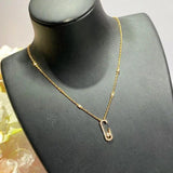 925 Sterling Silver Diamond Pendant Necklace