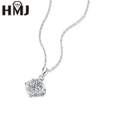 Moissanite Men's Necklace 925 Sterling Silver Woman Pendant
