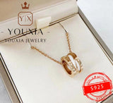 European American Love Party Necklace Jewelry