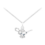 Sterling Silver Chokers Anime Couple Necklace