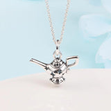 Sterling Silver Chokers Anime Couple Necklace