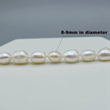 Baroque Pearl Pendant Necklace Vintage Jewelry for Women