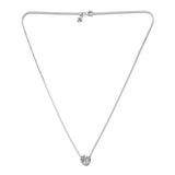 Family Tree Heart Necklace 925 Sterling Silver Pendant
