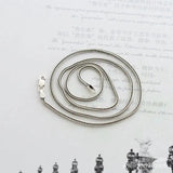 925 Sterling Silver Necklace, 1.6mm Snake Chain, 70cm Long