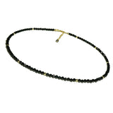Lily Jewelry Spinels 2-3mm Beads 925 Sterling Silver Necklace