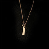 925 Silver Key Necklace Chocker Vintage Collier Bijoux Collares