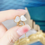 Classic Heart Necklace Flower Party Necklace Jewelry Wedding For Women Gift