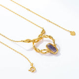 925 Silver Chain Necklace Women Vintage Texture Plated Fine Jewelry